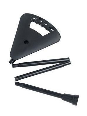 Flipstick Sitzstock extra kurz faltbar u. höhenverstellbar mit Tasche schwarz