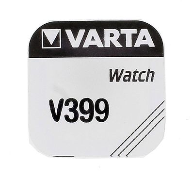 Varta SR927W Knopfzelle | Batterie 399V Silberoxid 1,55V für Uhren