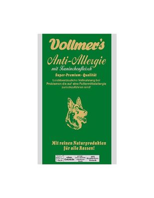 15kg Vollmers Anti Allergie