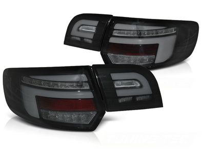 Rückleuchten für AUDI A3 8P 5D Sportback 03-08 - LED Schwarz KLAR