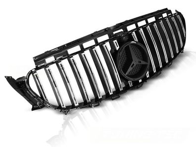 Kühlergrill Mercedes W213 16-18 SPORT CHROM Schwarz