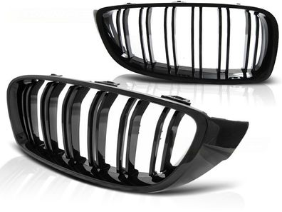 Grill BMW F32 F33 F36 13- M4 Schwarz Glänzend