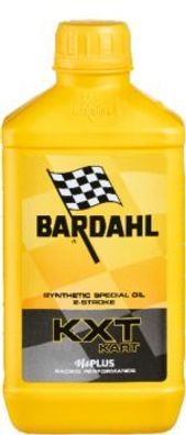 Bardahl KXT Kart Oil für 2 Takter mit Rizinusöl - 1 Liter
