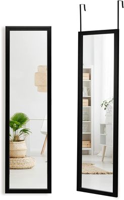 33x119cm Ganzkörperspiegel mit Hängehaken Wandspiegel Türspiegel