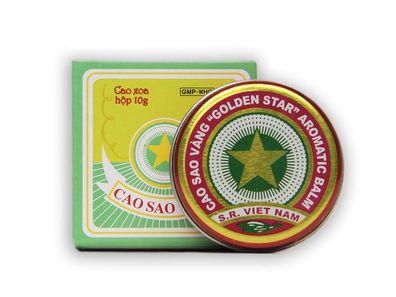 Vietnamesische Balsam Golden Star Balm Erkältung Kopfschmerzen 10 g