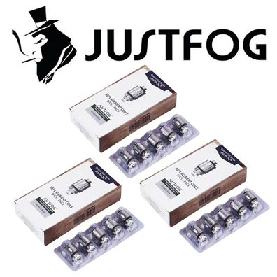 3 x 5 JustFog Q16/ Pro P16A P14A Q14 Verdampferköpfe/ Coils/ Heads 1,2-1,6 Ohm