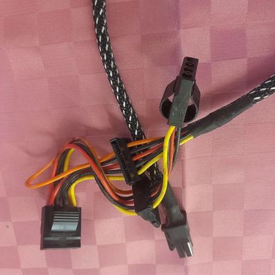 Yestone P01001 Stecker Kabel 4 Pins & 5 Stecker von Stromnetzteil zu Festplate und...