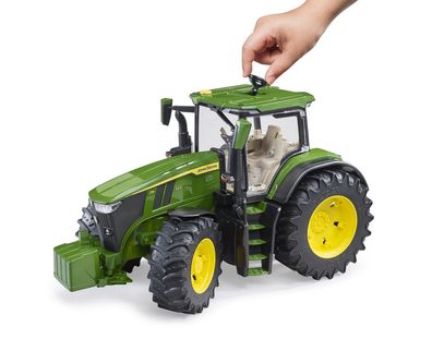Bruder 03150 Spielzeug Traktor John Deere 7R350 Trecker Schlepper Bulldog