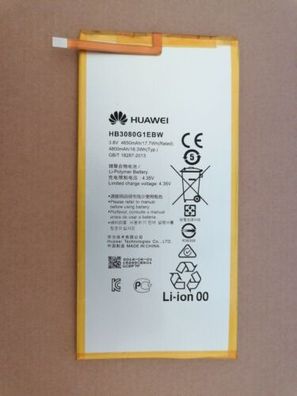 Original Huawei Mediapad M1 S8-301u 301l Akku Batterie Battery HB3080G1EBW