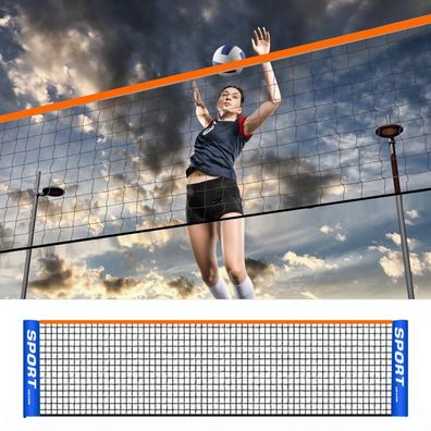 Tragbarer Rahmen Badminton Volleyball Beach Training Netz Mesh