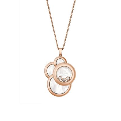 Chopard - Happy Dreams Rose Gold Mother-of-Pearl Pendant 799769-5009
