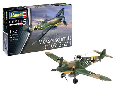 Revell Messerschmitt BF109 G-2/4 in 1:32 Revell 03829 Bausatz