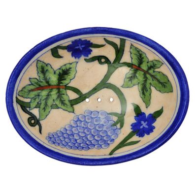 Seifenschale POR148 Keramik Handbemalt Unikat - Tranquillo