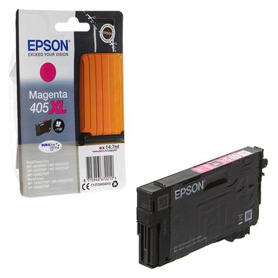 Epson Orginal 405XL Tinte Koffer Singlepack Magenta XL WF-3820DWF WF-3825DWF WF-48...