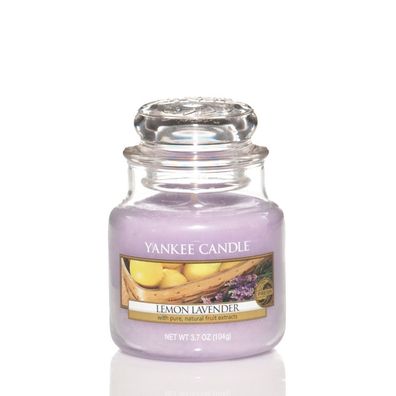 Yankee Candle Lemon Lavender Duftkerze Kleines Glas 104 g