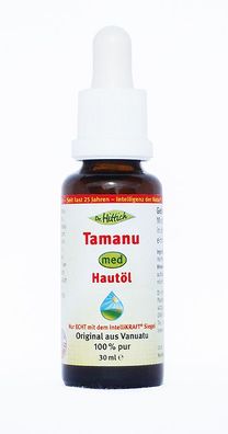 Dr. Hittich Tamanu Hautöl, 1/3/6x 30 ml, aus Vanuatu, 100% echt und pur