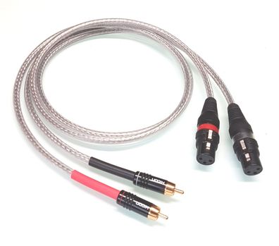 Sommercable "Corona" / HighEnd Adapterkabel / Cinch auf XLR female / Hicon Connectors