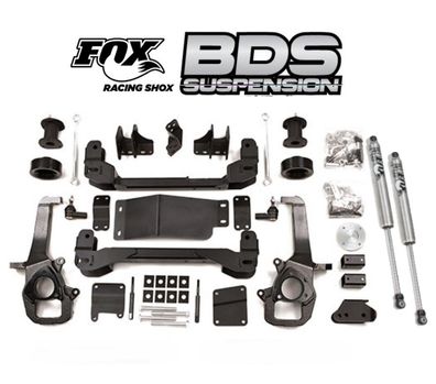 4" BDS SuperSize Fahrwerk RAM 1500 Bj:13-23 (Gen.4) mit FOX Stoßdämpfer mit Gutachten