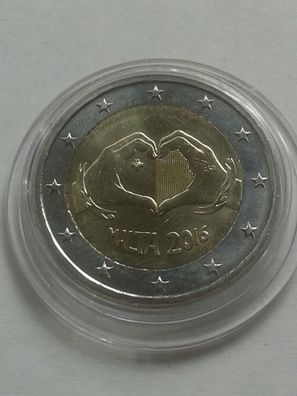 2 euro 2016 Malta Love 2 euro 2016 Malta Liebe - unzirkuliert