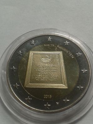 2 euro 2015 Malta Republik Münzzeichen - unzirkuliert - 2€ 2015 Malta Republik