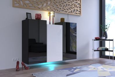 Kommode K15 Modernes Wohnzimmer Sideboards Schrank Möbel Farbkombinationen