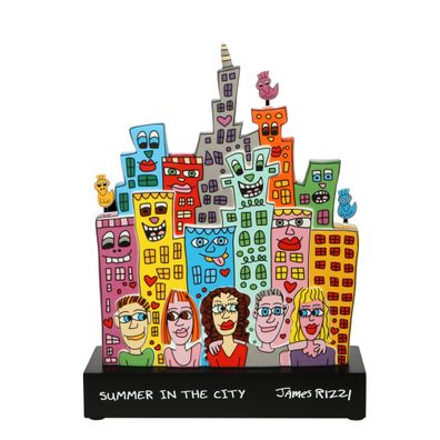 Goebel Pop Art James Rizzi 'JR P Summer in the City' 2022
