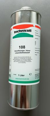 technicoll® 108 Lösemittelklebstoff für Polystyrol, Acrylglas, ABS Polycarbonat