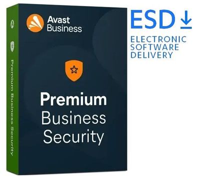 Avast Premium Business Security|1 o. 5 Geräte|1/2/3 Jahre stets aktuell|kein ABO|ESD