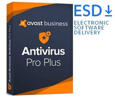 Avast Business Antivirus Pro Plus|1, 5 Geräte|1/2/3 Jahre stets aktuell|kein ABO|ESD