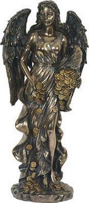 Dekofigur bronziert - Modell Fortuna - Bronzefigur Figur Deko Wohndeko Statue