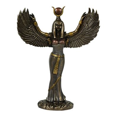 Dekofigur bronziert - Modell Isis ca. 31 cm - Bronzefigur Figur Deko Wohndeko Statue