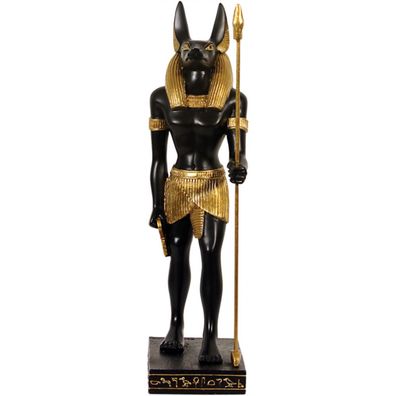 Dekofigur Indoor - Anubis stehend - Ägypten Figur Deko Skulptur Statue