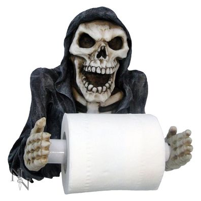 Dekofigur Reapers Rache als Toilettenpapierhalter - Klopapier-Halter Fantasy Gothic