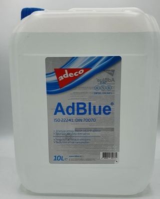 AdBlue 10 Liter Harnstofflösung Adeco inkl. Flex-Ausgießer