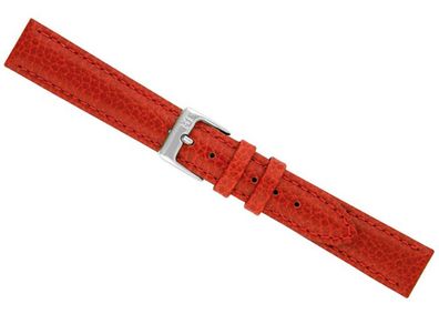 Ladies Street Collection Ersatzband Uhrenarmband Kalbsleder Band Rot