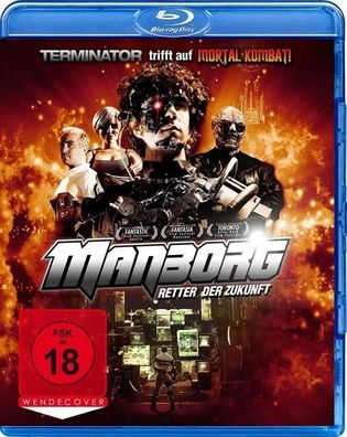 Manborg - Retter der Zukunft (Blu-Ray] Neuware