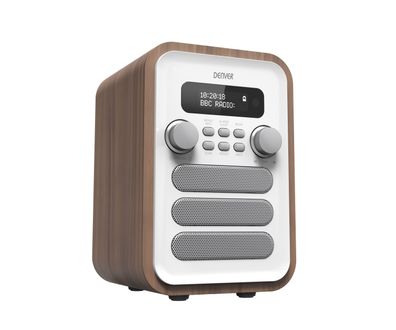 DAB Digitalradio UKW Radio Bluetooth Radiowecker Denver DAB-48 WHITE