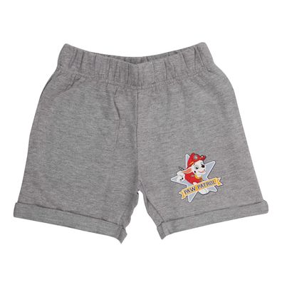 Paw Patrol - Shorts für Jungen Kinder kurze Hose Trainingshose Bermuda Grau