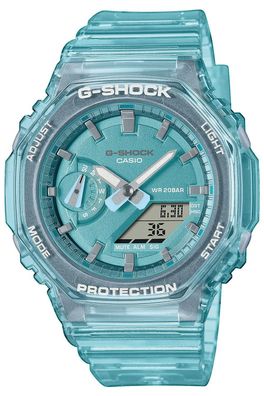 Casio G-Shock Classic Ana-Digi Damenuhr Türkis GMA-S2100SK-2AER