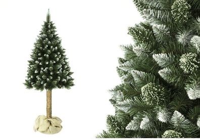 Künstlicher Weihnachtsbaum mit Stamm 220 cm – Modular