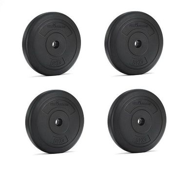 Hantelscheiben-Gewichtsset 20 kg - 26 mm Durchmesser - 4x 5 kg
