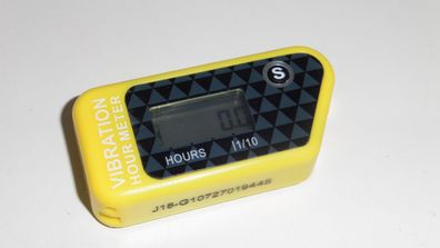 Kabelloser Betriebsstundenzähler Vibration hour meter Enduro Mx für Suzuki gelb