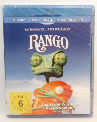 Rango - Blu-ray - DVD - OVP