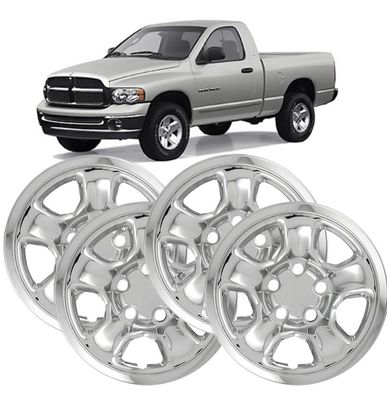 Radkappen 4er Set chrome RAM 1500 Bj:02-12 für 18" OE Felge