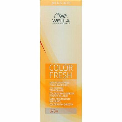 Wella Color Fresh Tönungsliquid 6/34 75 ml