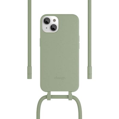 Woodcessories Change Case Hülle für iPhone 14 - Green (Grün)