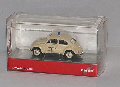 Herpa 092098 - VW Käfer DRK Hamburg. 1:87