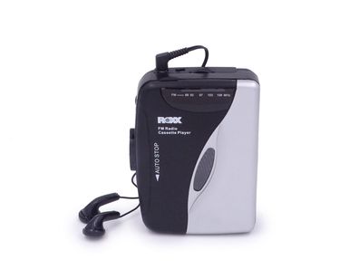 Tragbarer Kassettenabspieler Kassetten Player mit UKW Radio ROXX PCP300