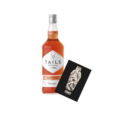 Tails Cocktails Rum Punch 1L (14,9% Vol) Fertig Cocktail Ready to Drink- [Enthä