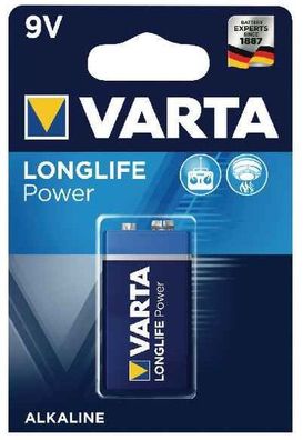 Varta Longlife 9V Block Batterie